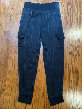 Fate brand Women’s Black Cargo Jogger Pants - Stylish Everyday Comfort